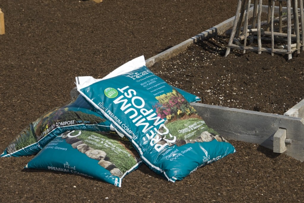 bags of compost