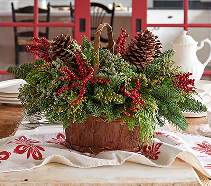 Canella Berry Table Basket