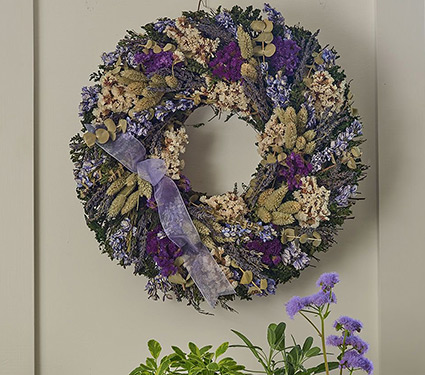 Lavender Fields Wreath