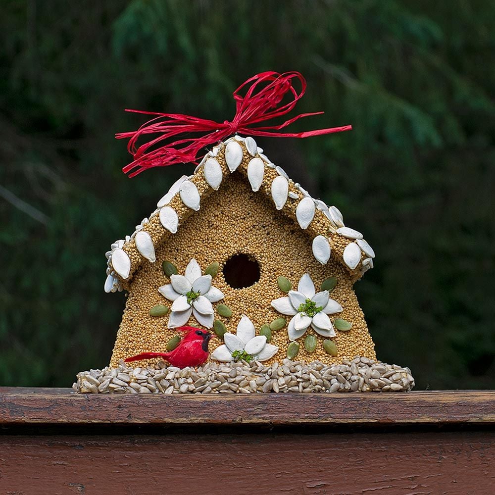 Cardinal Birdseed Chalet