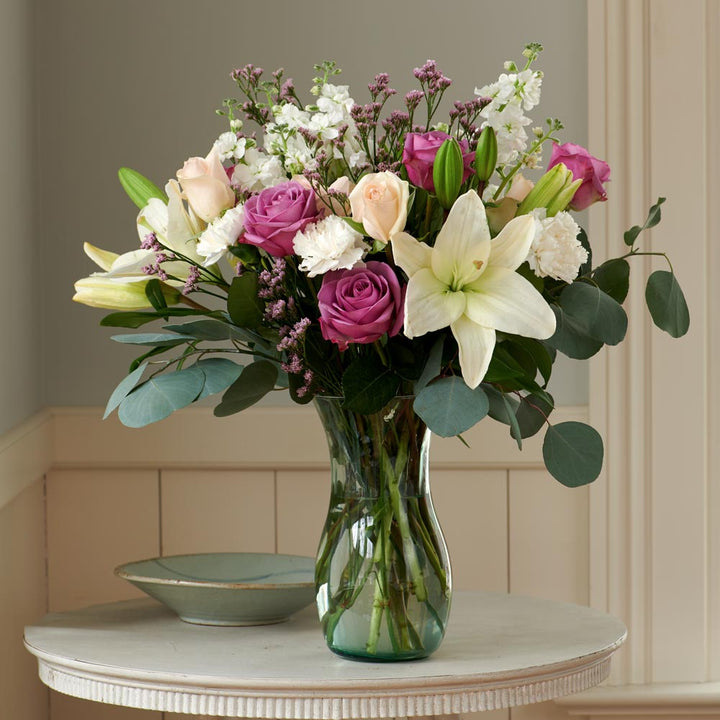 Paris Moonlight Bouquet with Vase