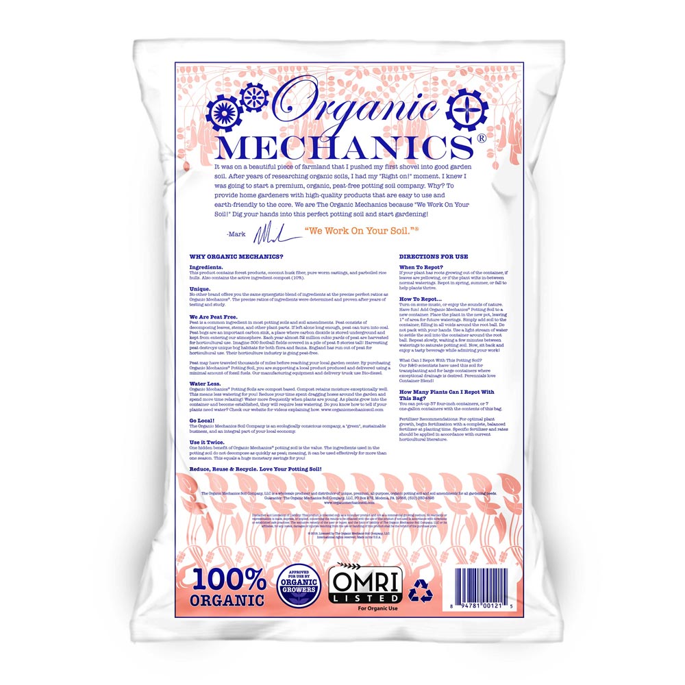 Organic Mechanics® Container Blend Potting Soil