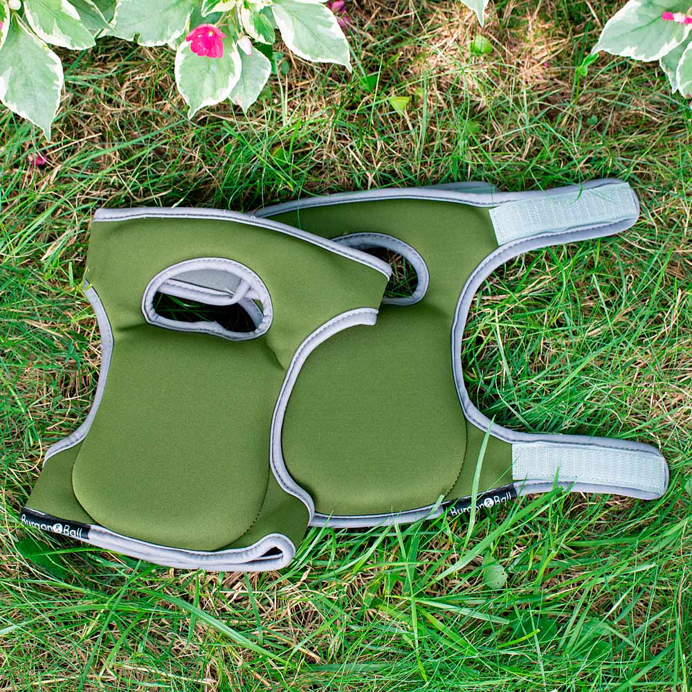 Ultra-Cushion Knee Pads, Green