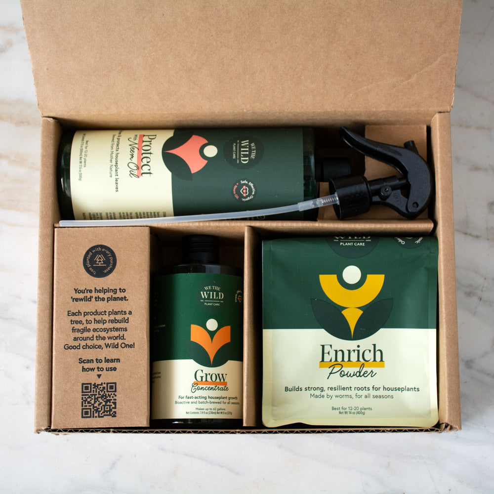 We the Wild Plant Care Essentials