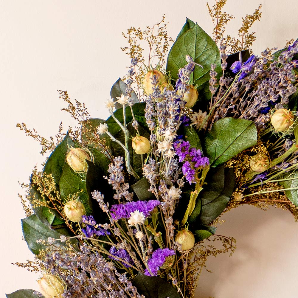 Lavender Gardens Wreath