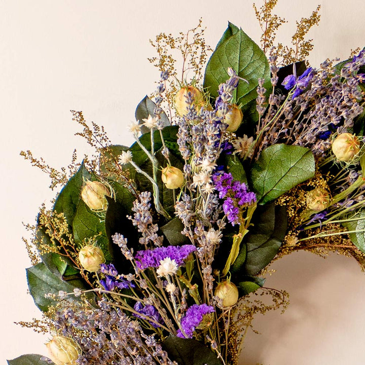 Lavender Gardens Wreath