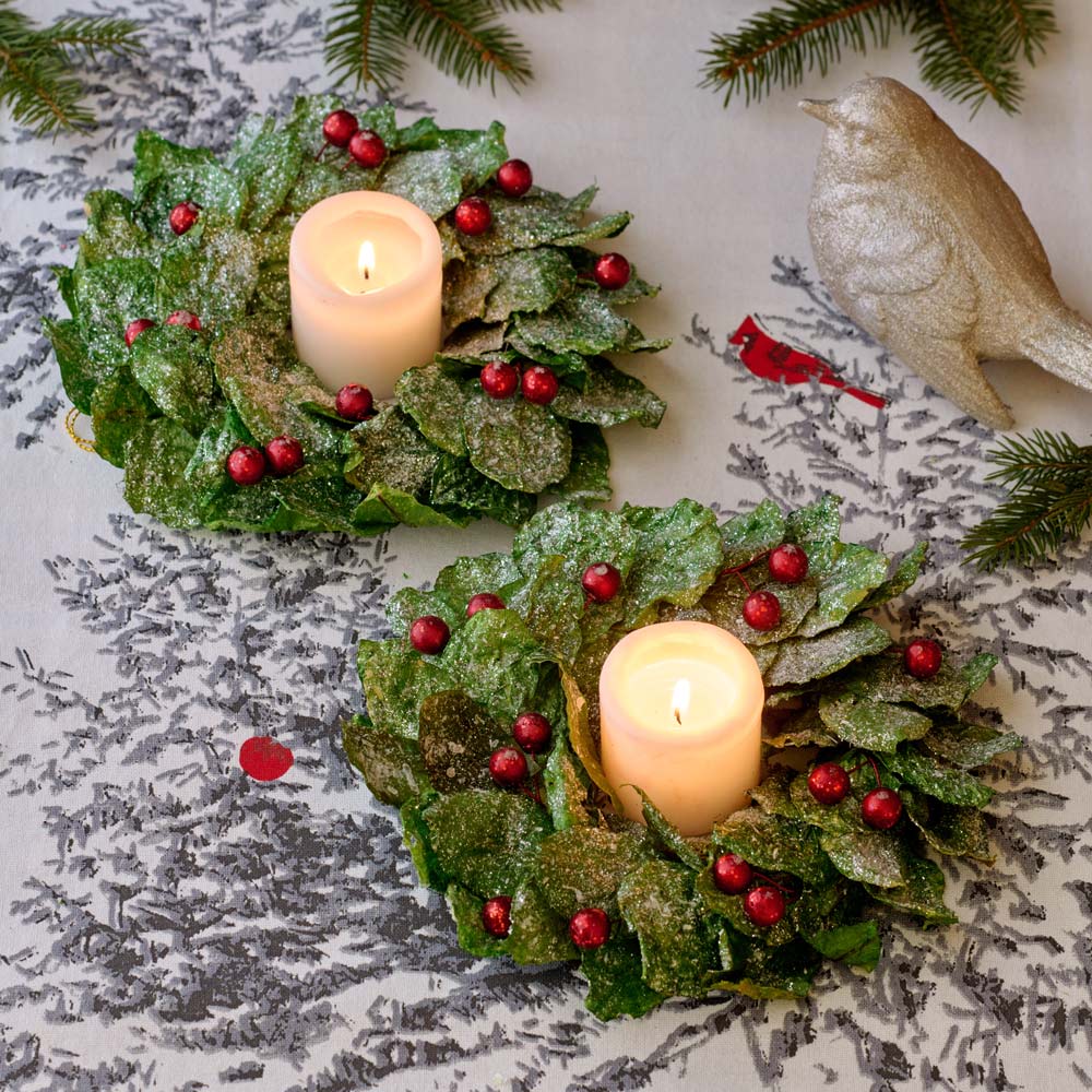 Jackfruit Leaf Mini Wreaths