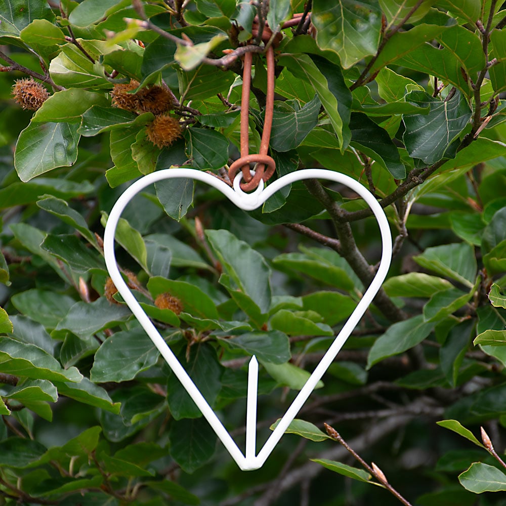 Heart-Shaped Bird Feeder