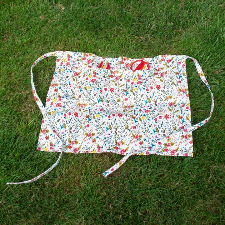 Garden of Paradise Half-Apron