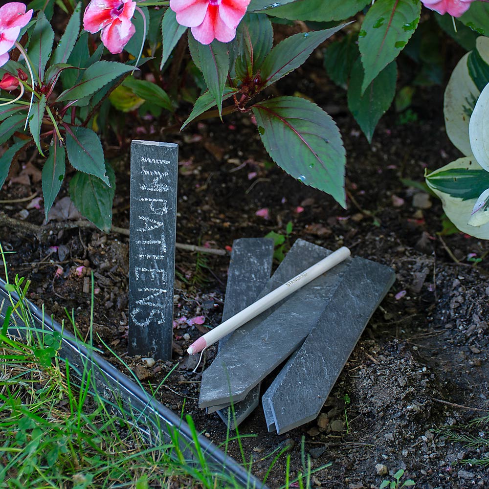 Slate Garden Markers