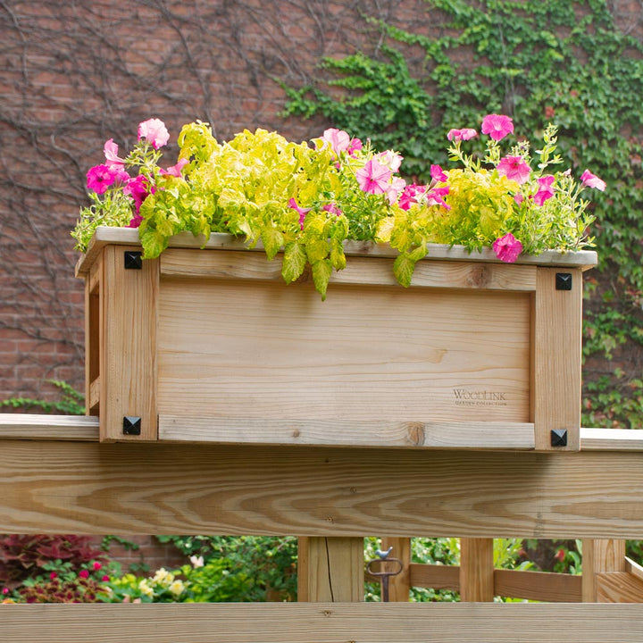 Cedar Over-the-Railing Planter Box