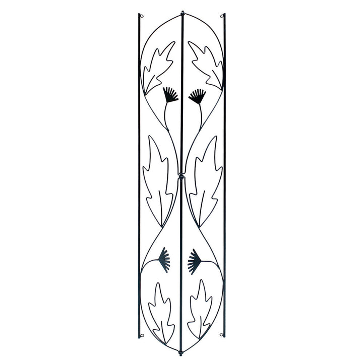 Leaf-Pattern Downspout Trellis
