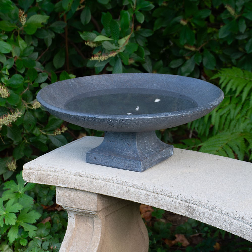 Sonora Short Pedestal Birdbath