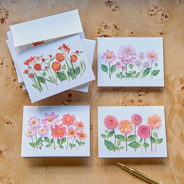 Dahlia Note Card Set