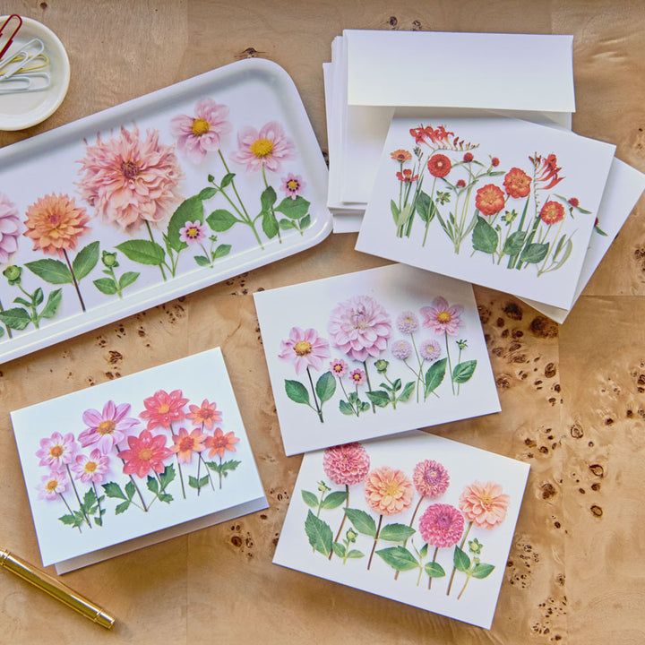Dahlia Note Card Set