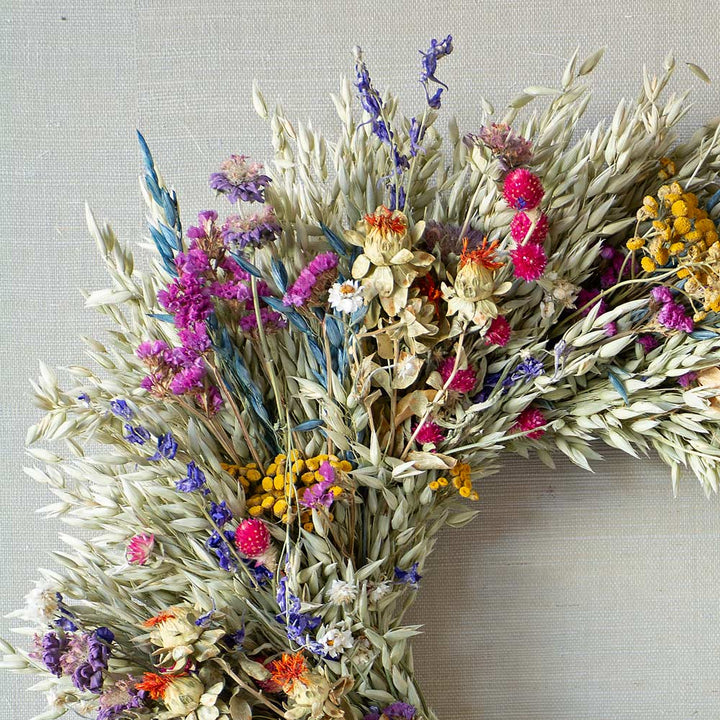 Floral Fireworks Wreath