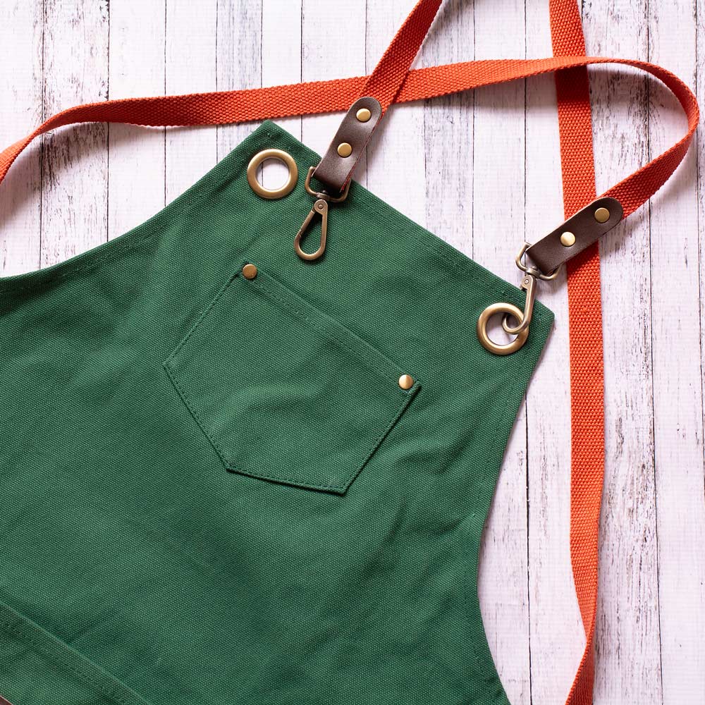 We the Wild Green Gardening Apron
