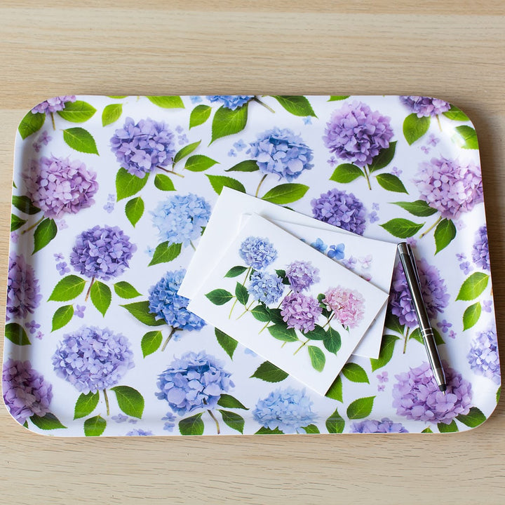 Hydrangea Rectangular Tray