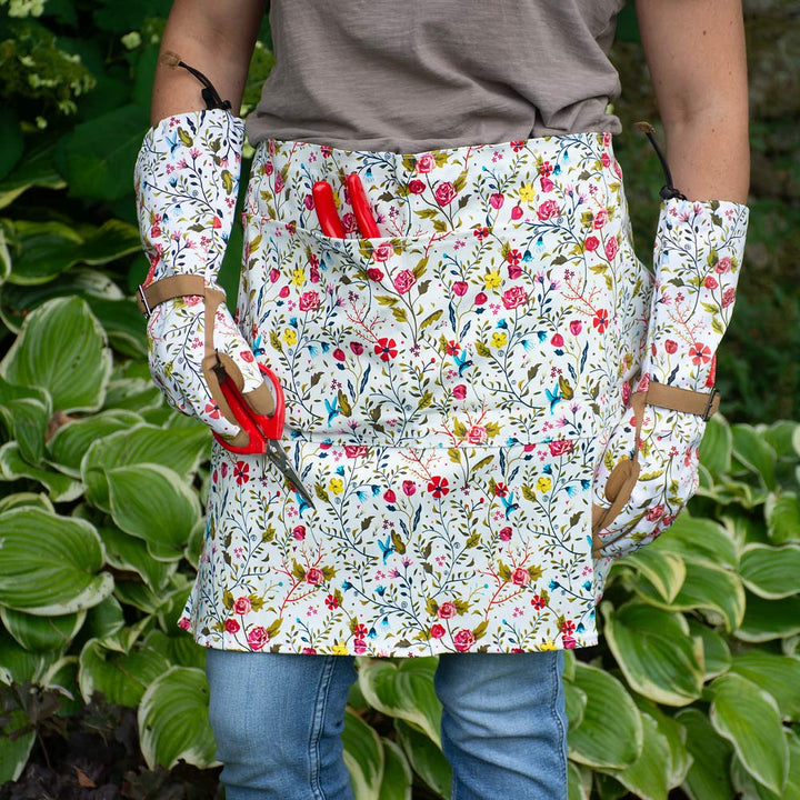 Garden of Paradise Half-Apron