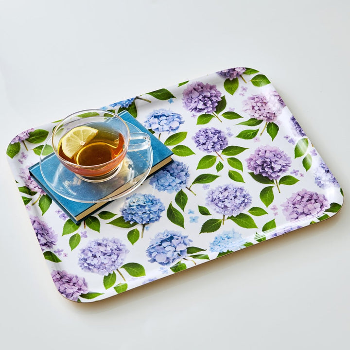 Hydrangea Rectangular Tray