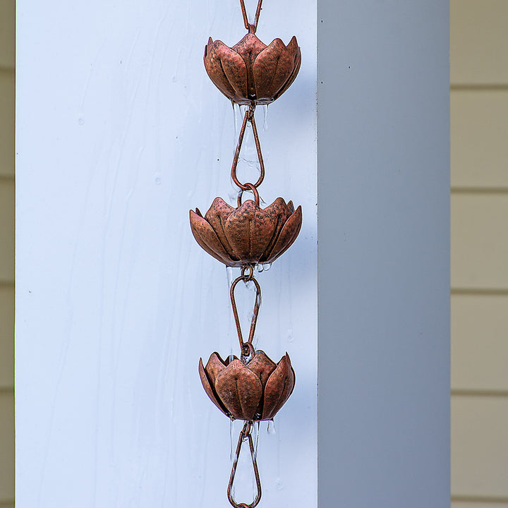 Waterlily Rain Chain