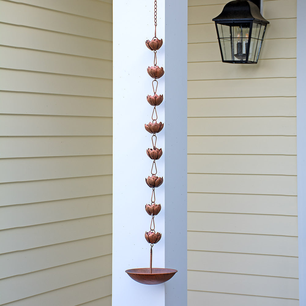 Waterlily Rain Chain