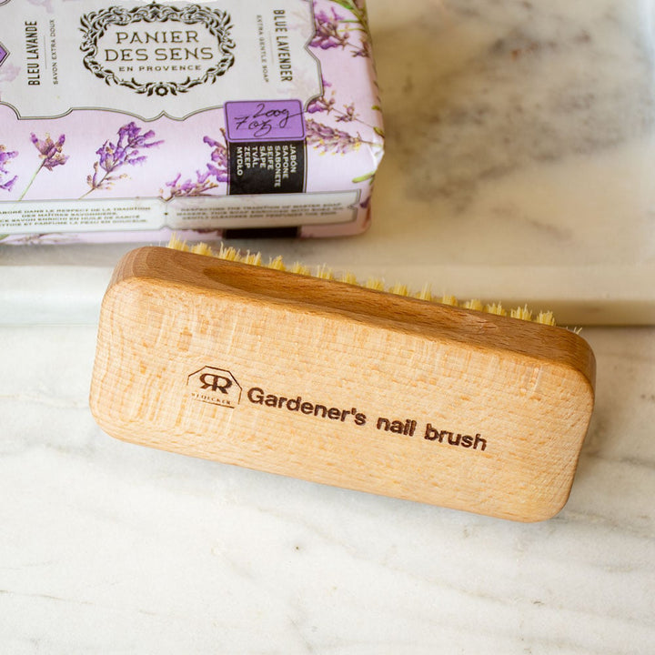 Gardener's Beech Wood Nail Brush