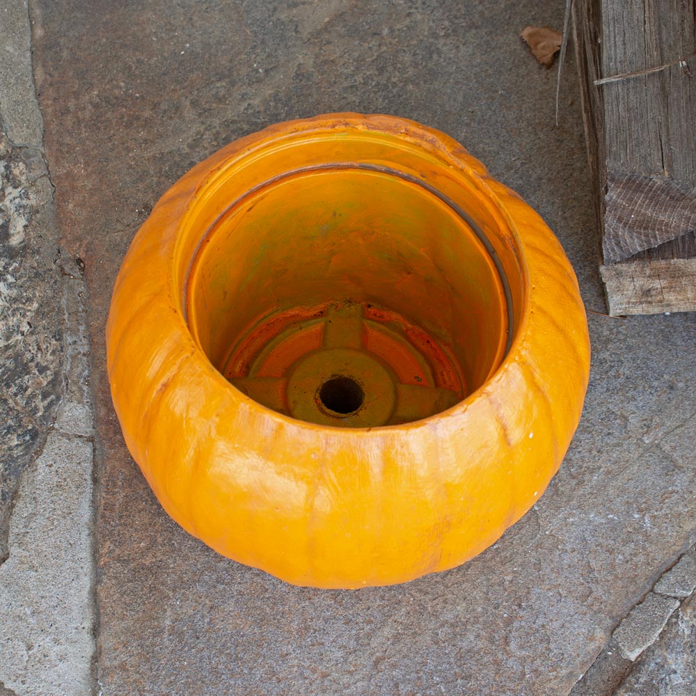 Pumpkin Planter, Orange