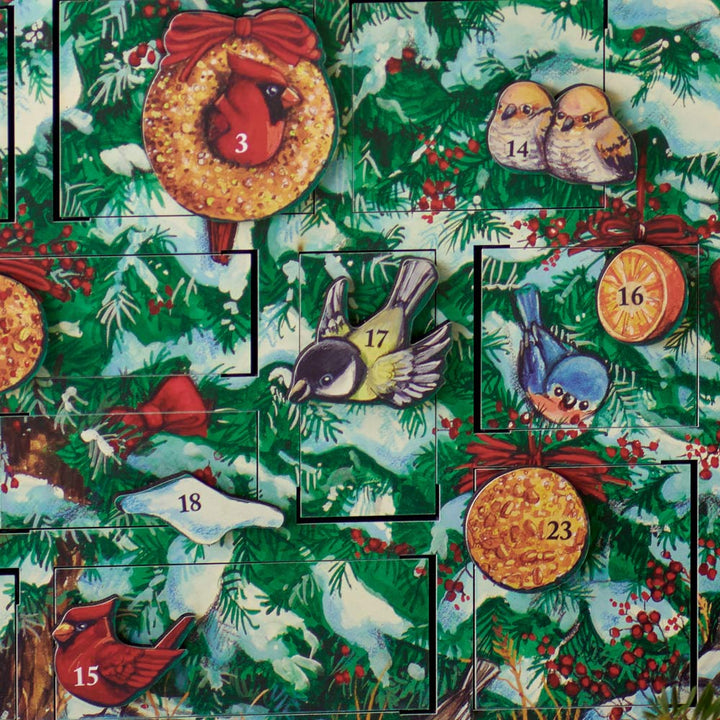 Bird Christmas Tree Advent Calendar
