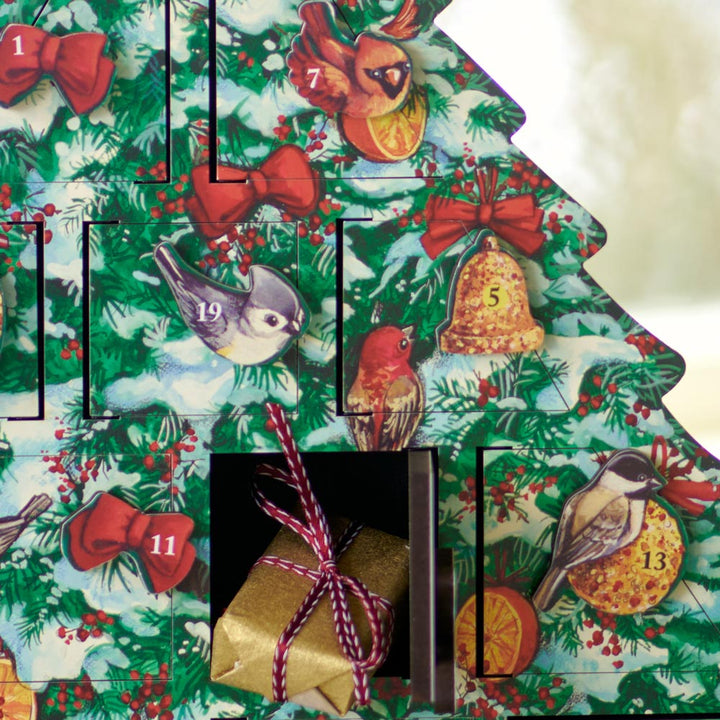 Bird Christmas Tree Advent Calendar