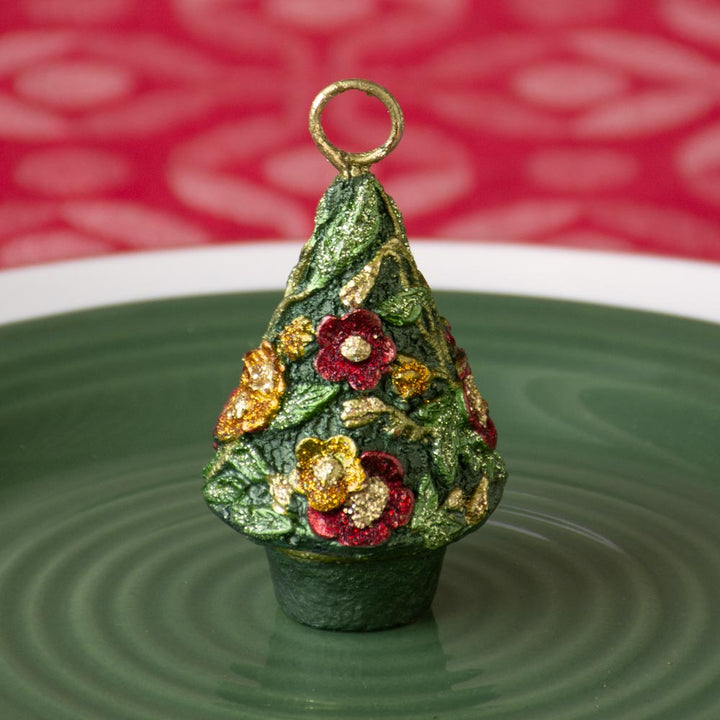 Floral Bloom Place Card Holder/Ornament, Set of 4
