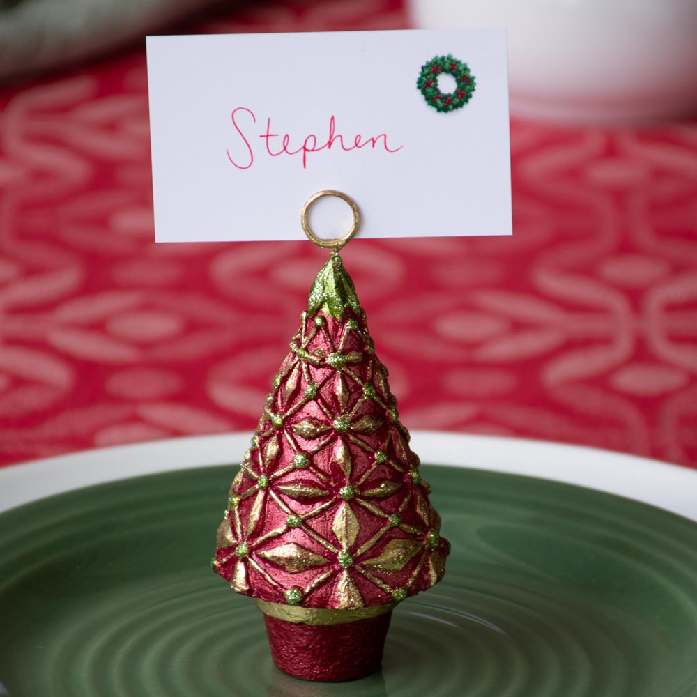 Diamond Place Card Holder/Ornament