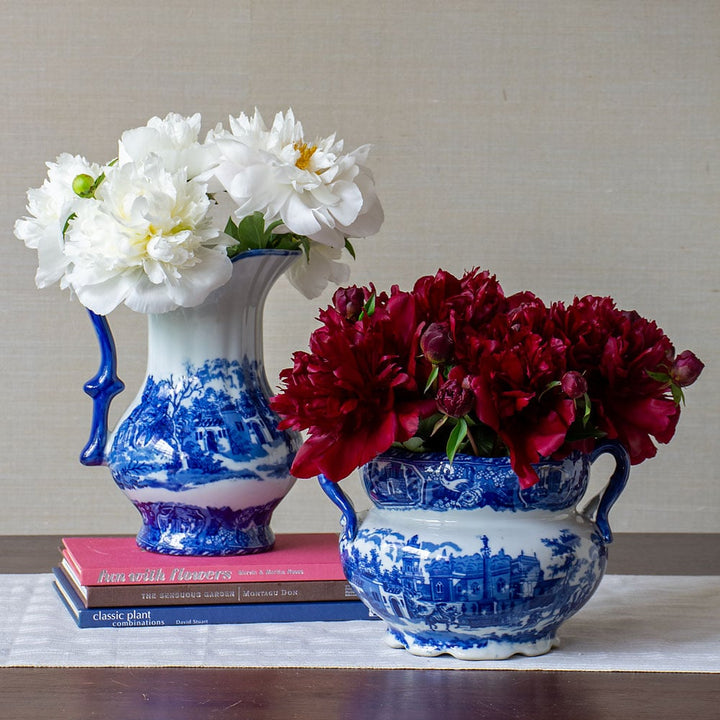 Delft Double-Handle Pot