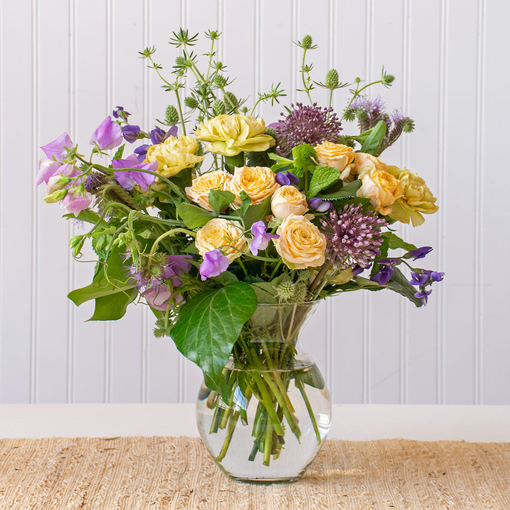 Semia's Artistic Bouquet with Vase
