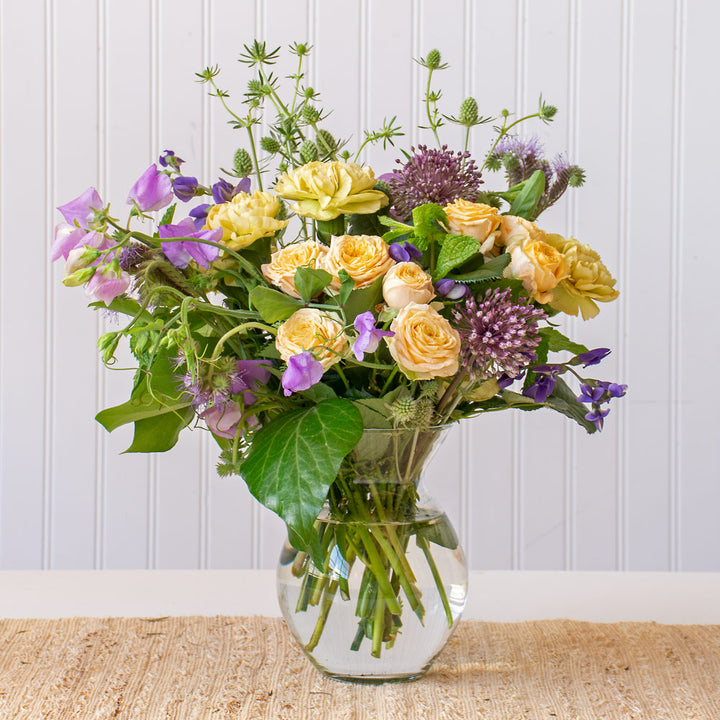 Semia's Artistic Bouquet with Vase