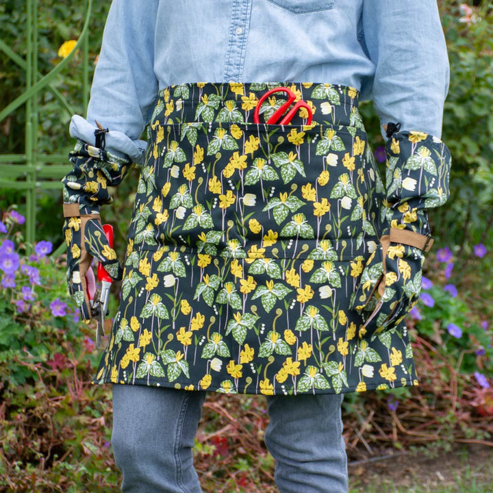 Woodland Garden Half-Apron