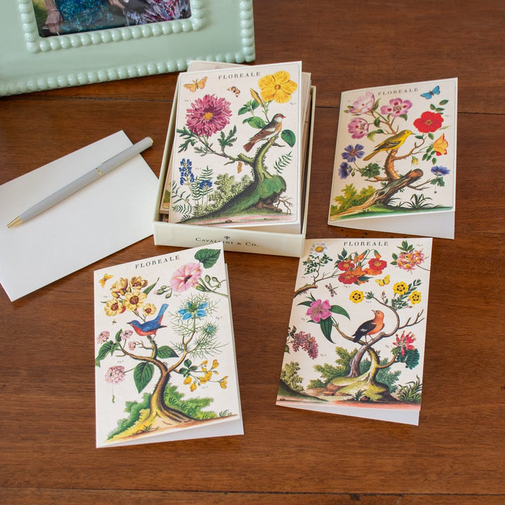 Floreale Boxed Note Cards, Set of 8