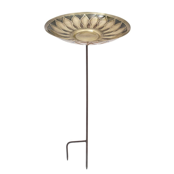 African Daisy Birdbath