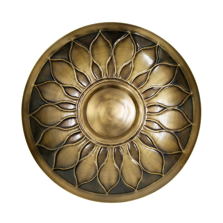 African Daisy Birdbath