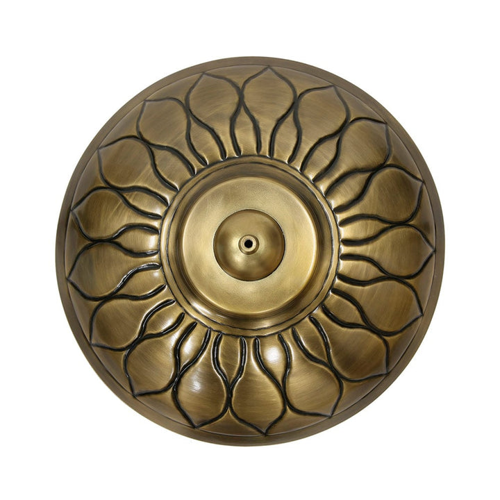 African Daisy Birdbath