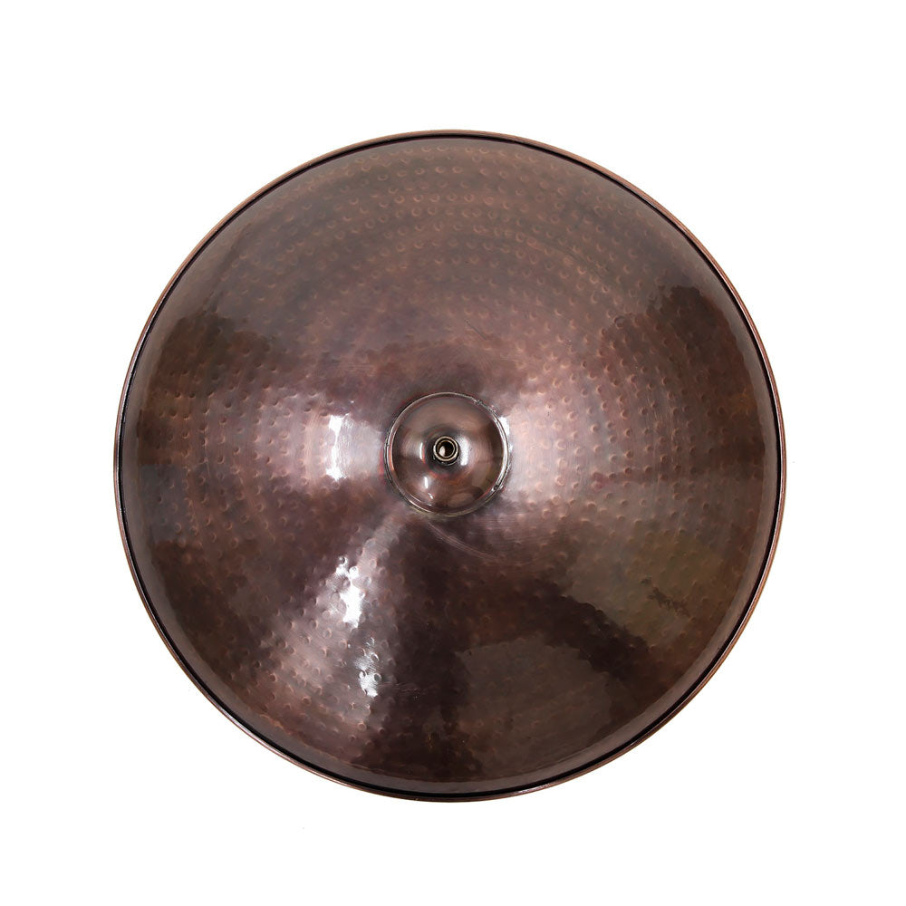Burnt Copper Birdbath
