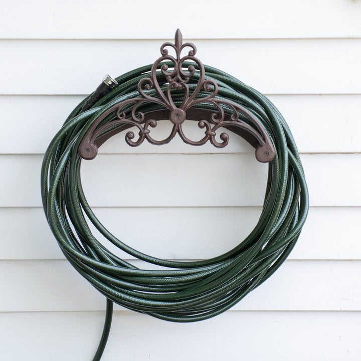 Cast Iron Filagree Hose Holder
