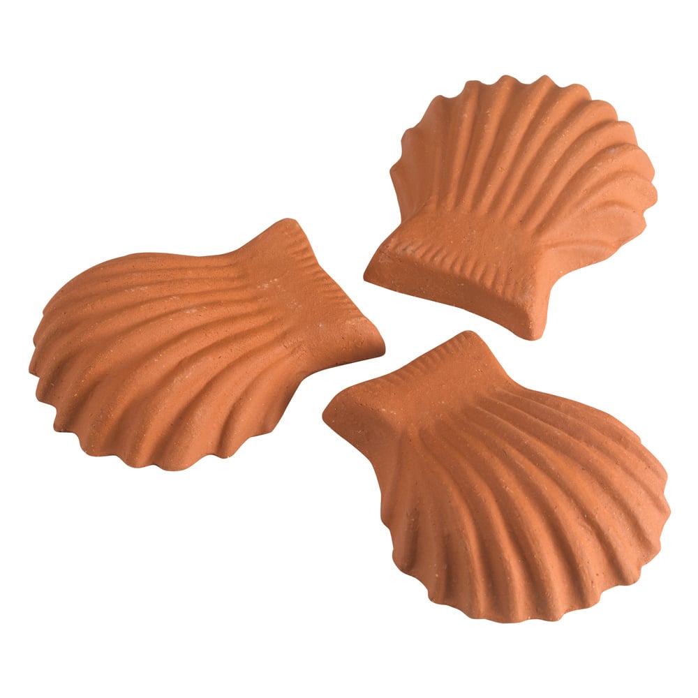 Whichford Shell Pot Feet, Set of 3