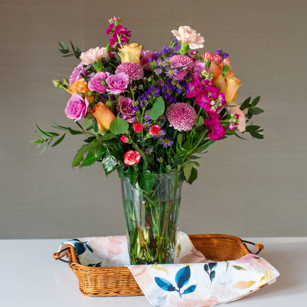 Party Time Bouquet with Vase