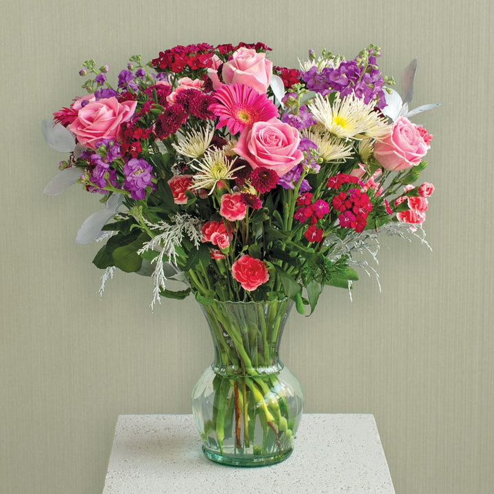 Sugar Plum Bouquet with Vase