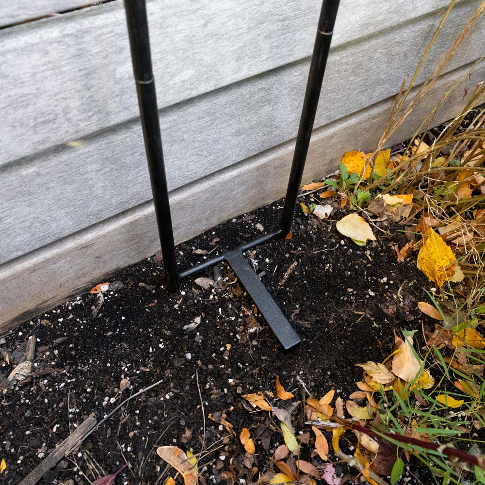 Wrought Iron Hose Caddy