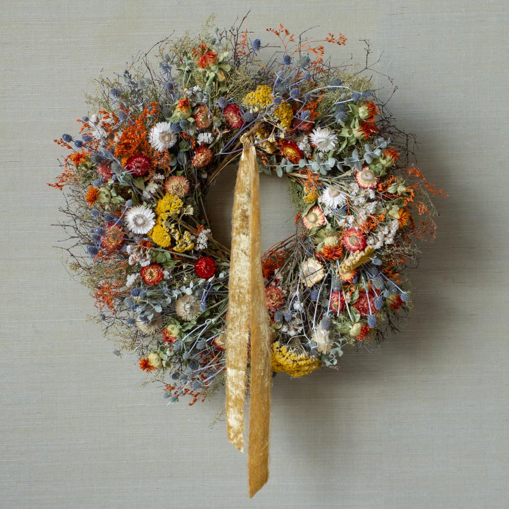 Autumn Bliss Floral Wreath