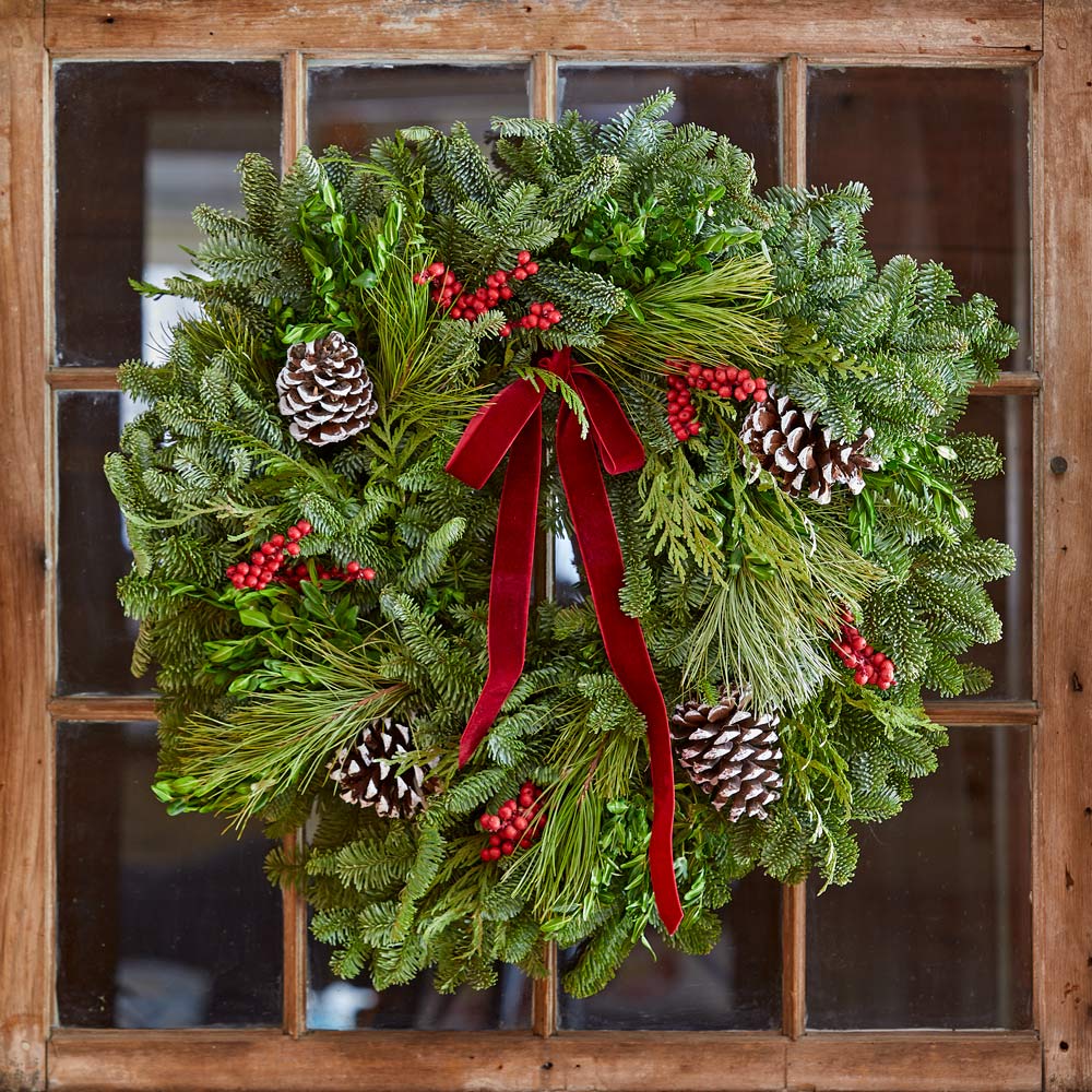 Boughs & Berries Wreath