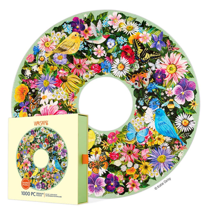 Floral Wreath Puzzle
