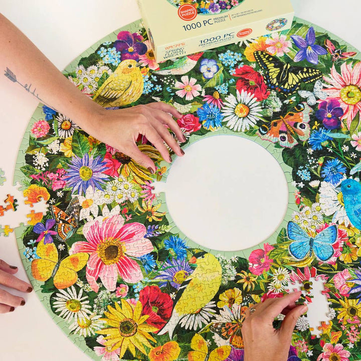 Floral Wreath Puzzle